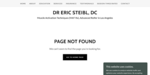 Dr Eric Steibl DC