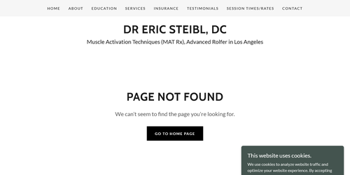 Dr Eric Steibl DC