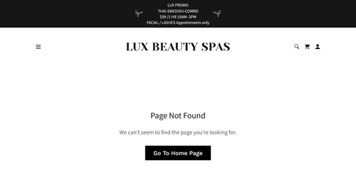 Lux beauty spa