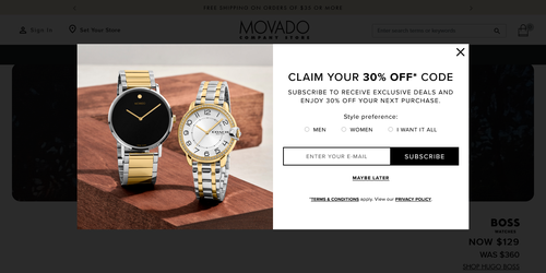 Movado Company Store