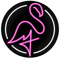 Neon Flamingo